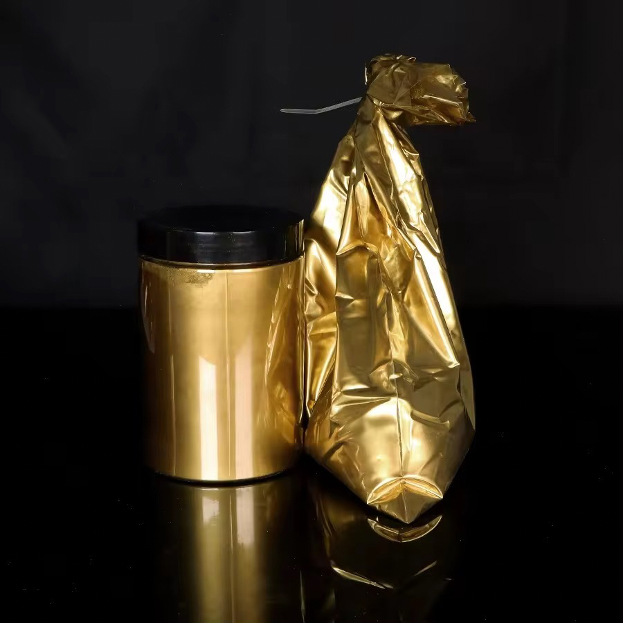CNMI Floating Metallic Golden Powder – Premium Floating Pigment for Realistic Liquid Gold Effects in Resin Art & Ocean Cells